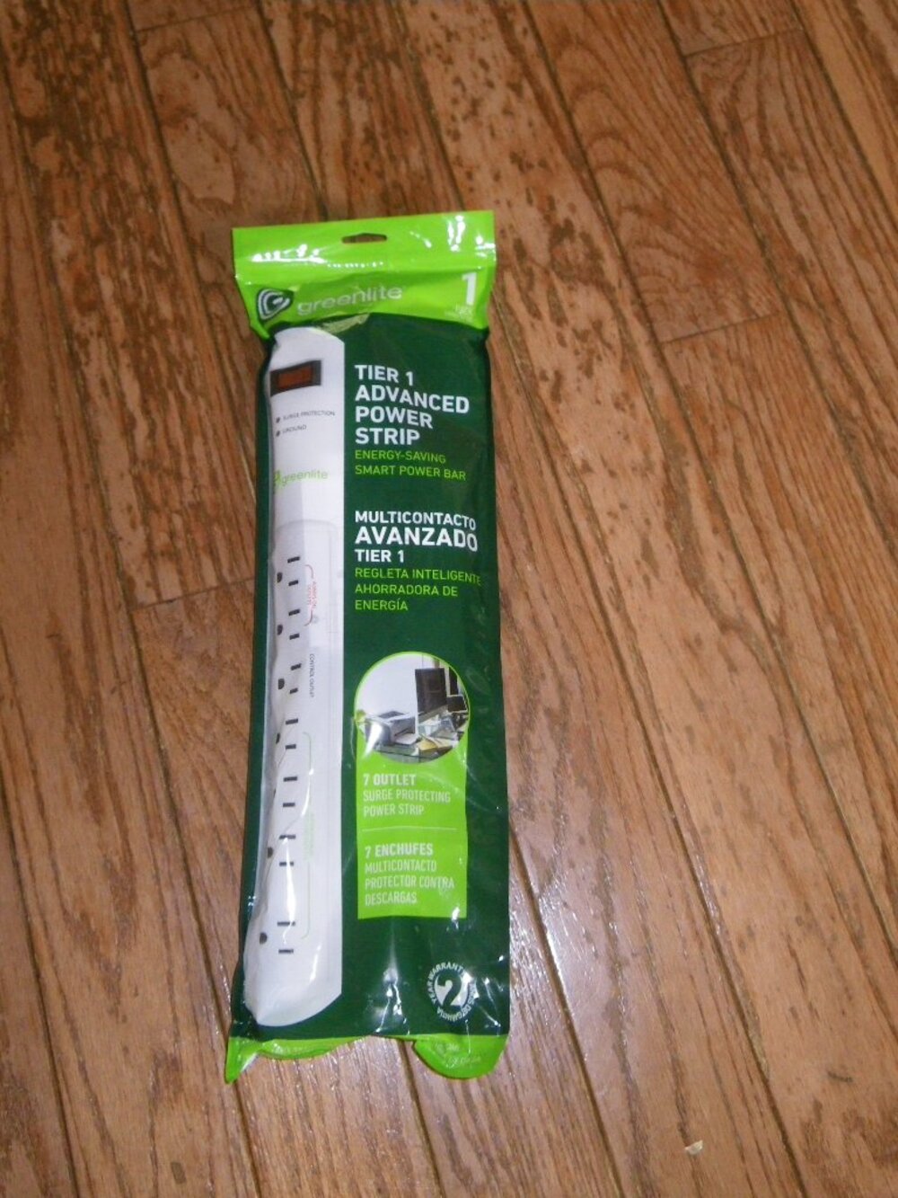Tier 1 Advanced 7 Outlet Power Strip Energy Saving Smart Power Bar